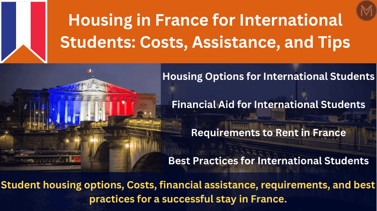 Housing in France for International Students: Costs, Assistance, and Tips